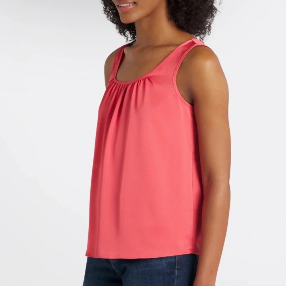 NIC+ZOE Coral Scoop Neck Tank - Picture 7 of 9
